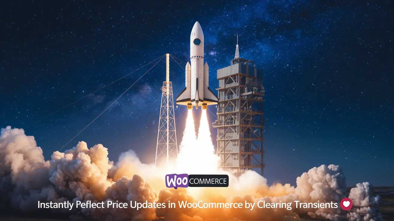 Instantly Reflect Price Updates in WooCommerce by Clearing Transients 🚀 - Blog Post